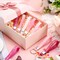24 Pcs Galentines Party Favors Inspirational Quote Keychains Bulk for Women Men Gifts Motivational Keychain Ring(Pink)